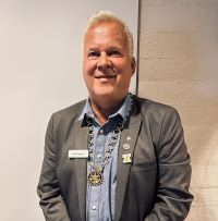 Presidentskifte i Bergenhus Rotaryklubb