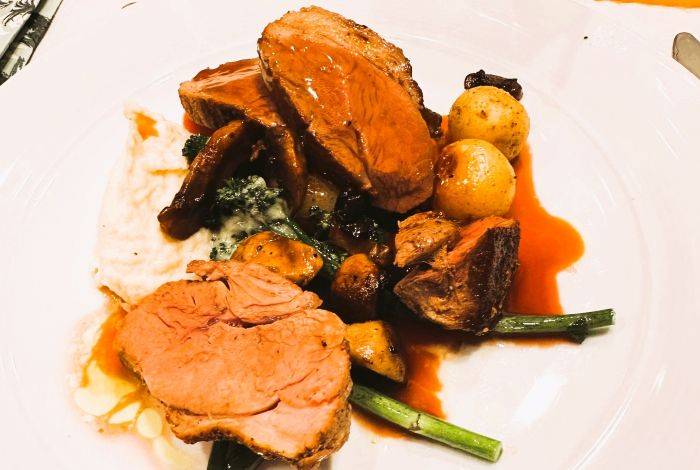 Flott Charterfest med Hardangerlam på menyen!