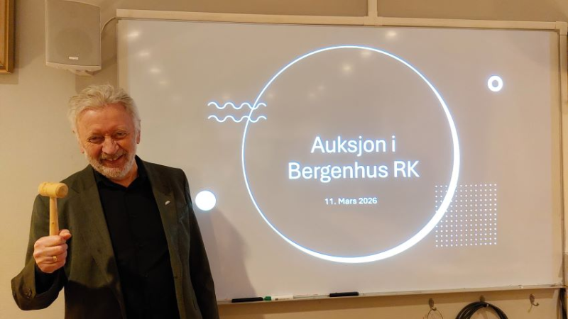 Auksjon i Bergenhus Rotaryklubb