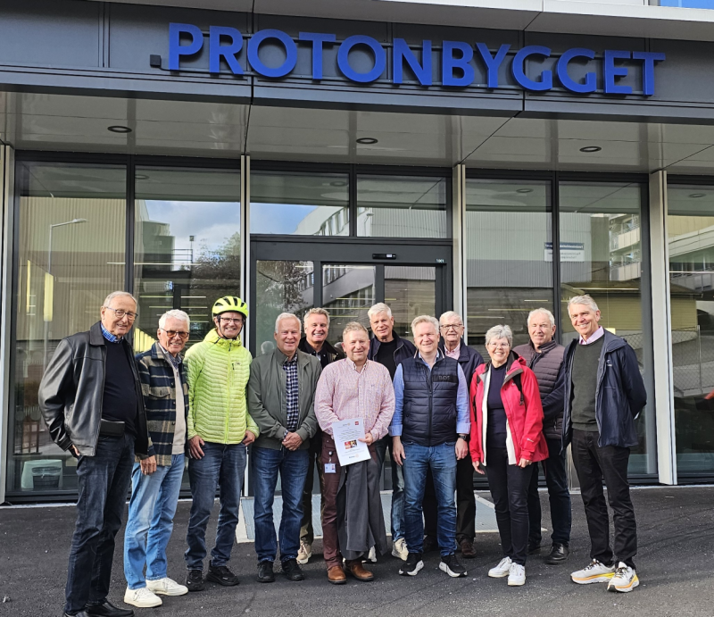 Spennende og lærerikt besøk på Protonsenteret